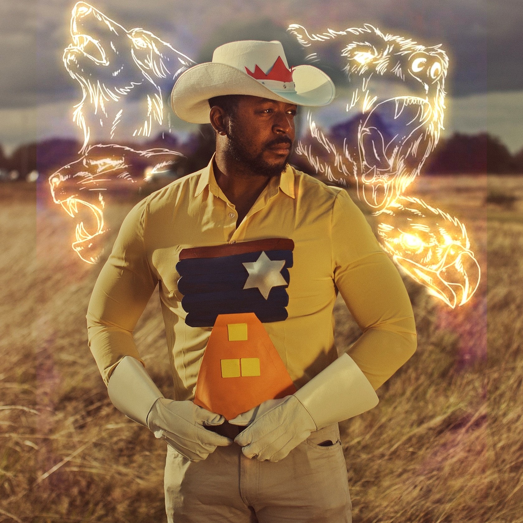 Marshall Bravestarr in western lawman attire