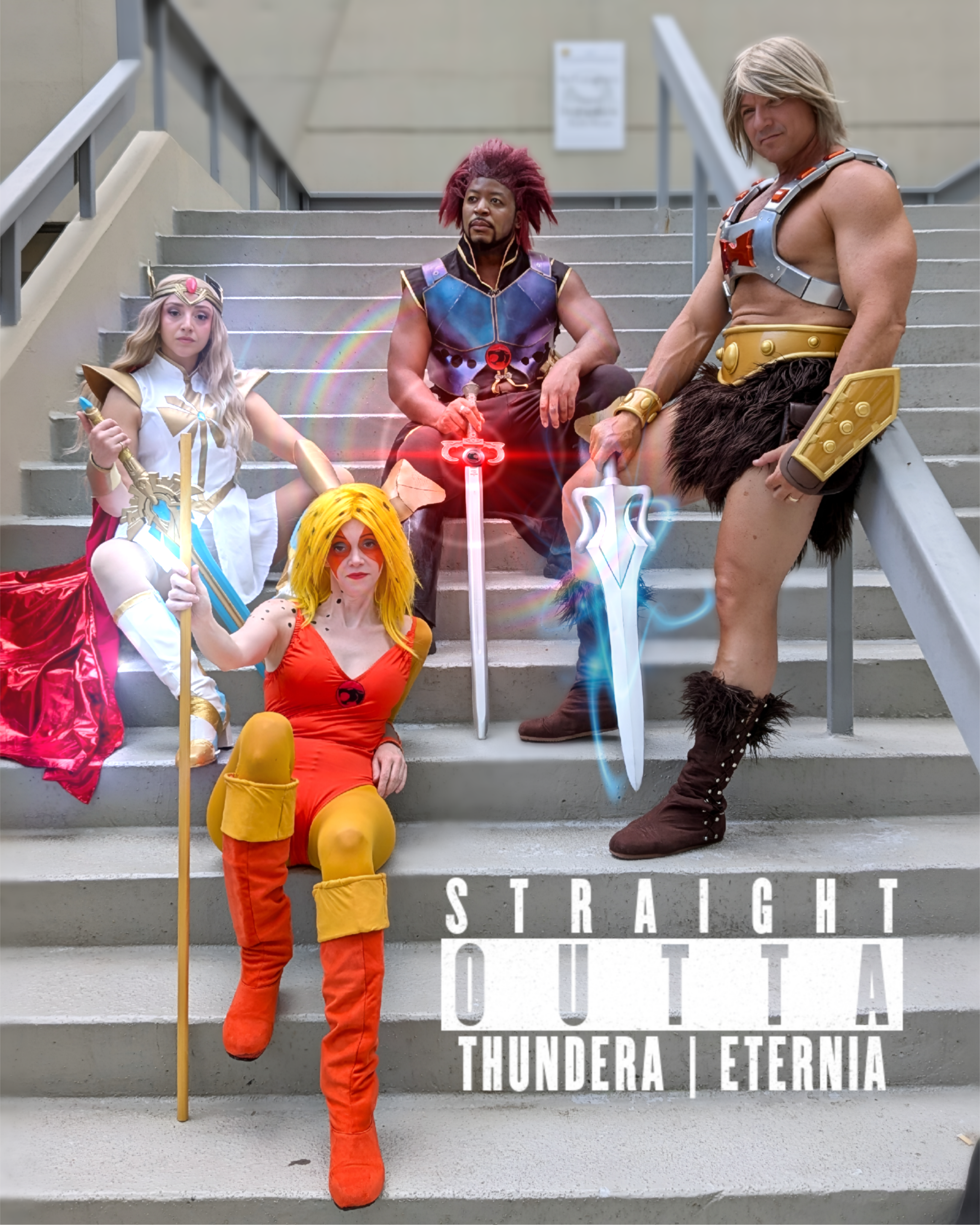 Thundercats, He-Man and She-Ra cosplay group at Dragon Con 2025